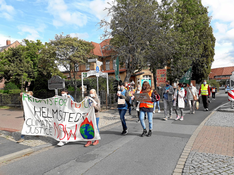 FFF Demo in Helmstedt am 25.09.2020