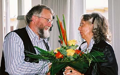 Kalle Weber und Renate Backhaus