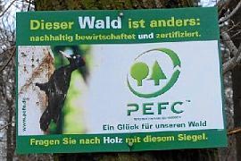 PEFC-Werbung
